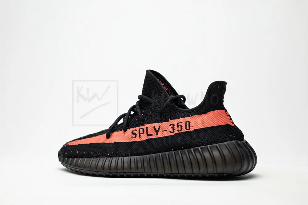 ad*s yeezy 350 boost v2 black red men and gs "godkiller" by9612